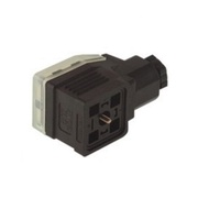 933022-100 HIRSCHMANN SOLENOID VALVE CONNECTOR<BR>FORM A DIN 3+G PG11 CG FW 400VAC/250VDC